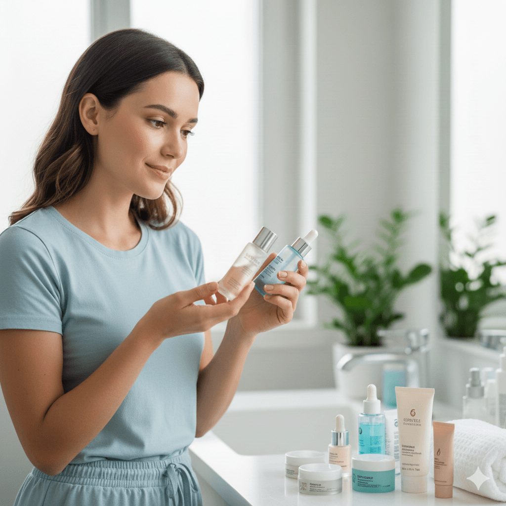 Como escolher os produtos certos para o seu tipo de pele, sem errar na rotina?